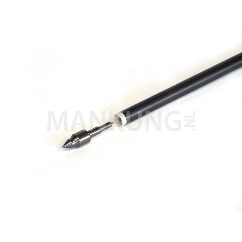 Man Kung 16 inch aluminium crossbow bolts black 6-pack (Ø9mm)