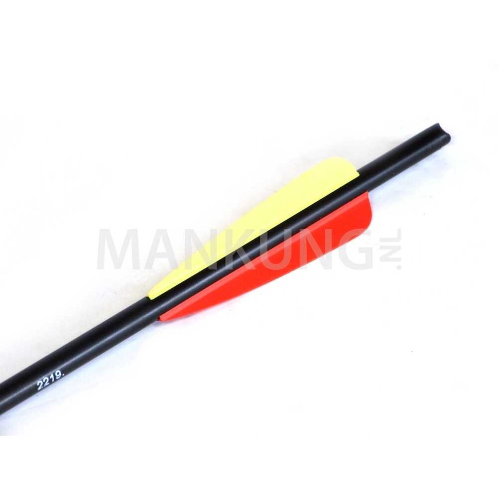 Man Kung 20 inch aluminium crossbow bolts black 6-pack (Ø9mm)