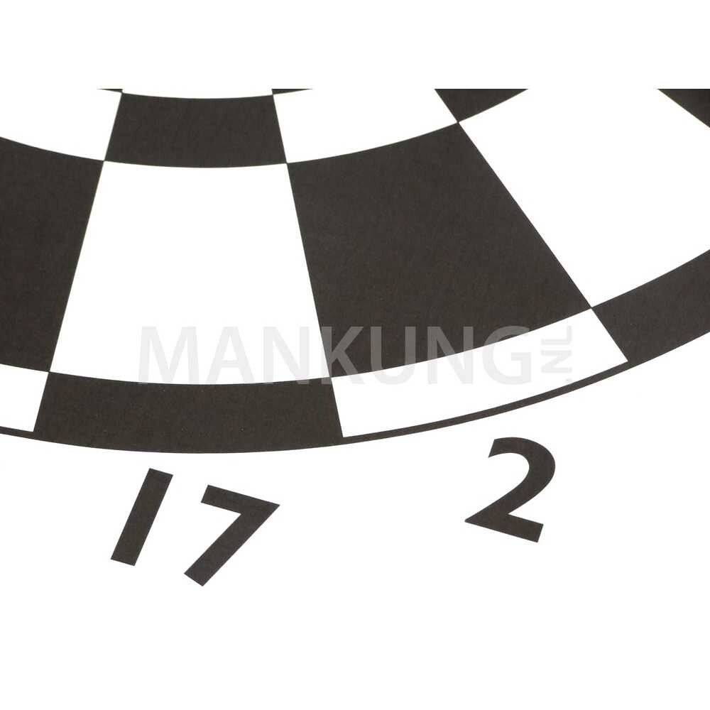 Paper target face Darts