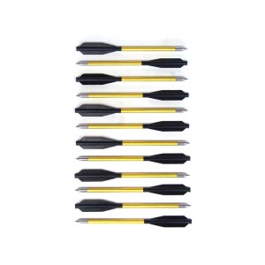 Man Kung 6,5 inch aluminium crossbow bolts 12-pack (Ø6mm)