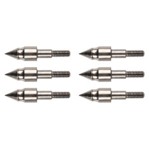 Man Kung points for 14 inch aluminium bolts 6-pack
