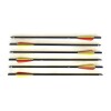 Man Kung 20 inch aluminium crossbow bolts black 6-pack (Ø9mm)