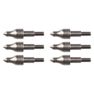 Man Kung points for 20 inch carbon bolts 6-pack