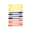 Man Kung 6,5 inch coloured plastic crossbow bolts 12-pack (Ø6mm)