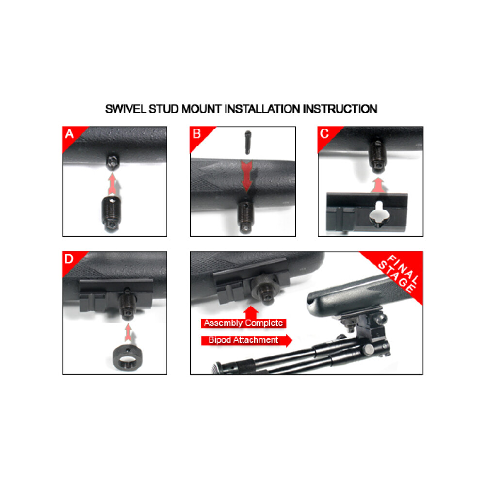 UTG crossbow bipod