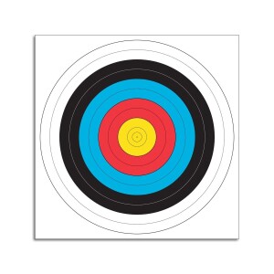 Paper target face FITA 40 cm