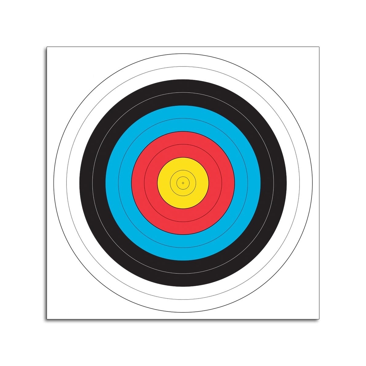 Paper target face FITA 40 cm – Mirito.com
