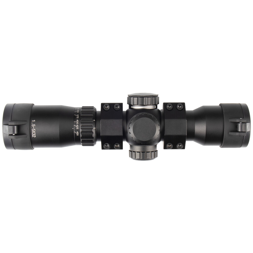 Mirito 1.5-5x32 crossbow scope with speed dial
